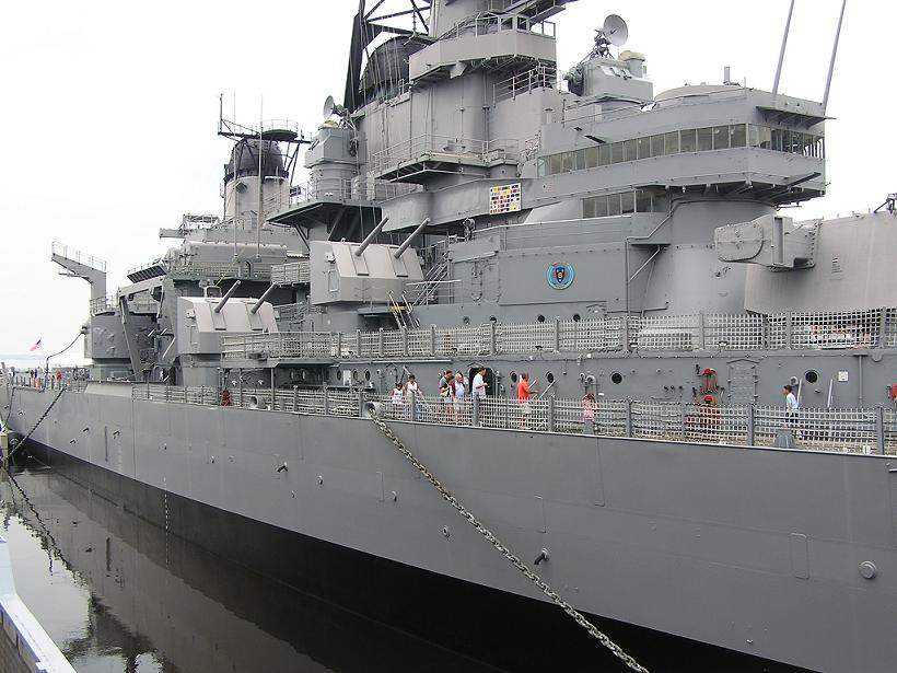 USS Wisconsin (BB-64) - August 23, 2005