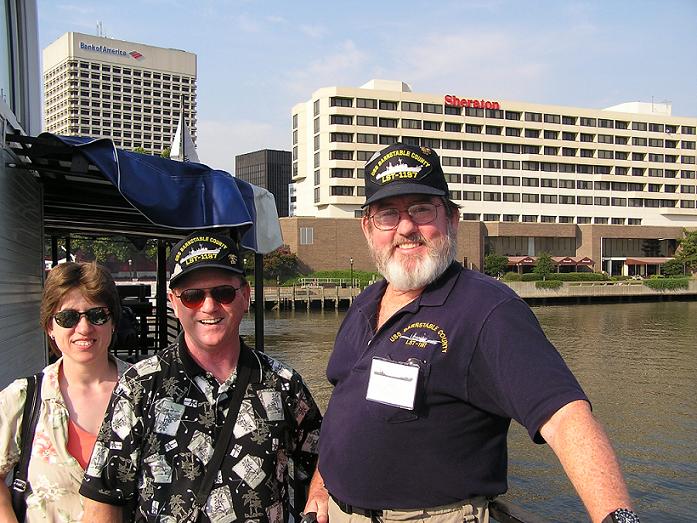 Kim & Al Dunn, Bob Dollins - August 22, 2005