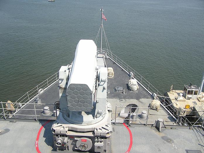 Foward RAM Launcher on USS Tortuga (LSD-46) - August 22, 2005