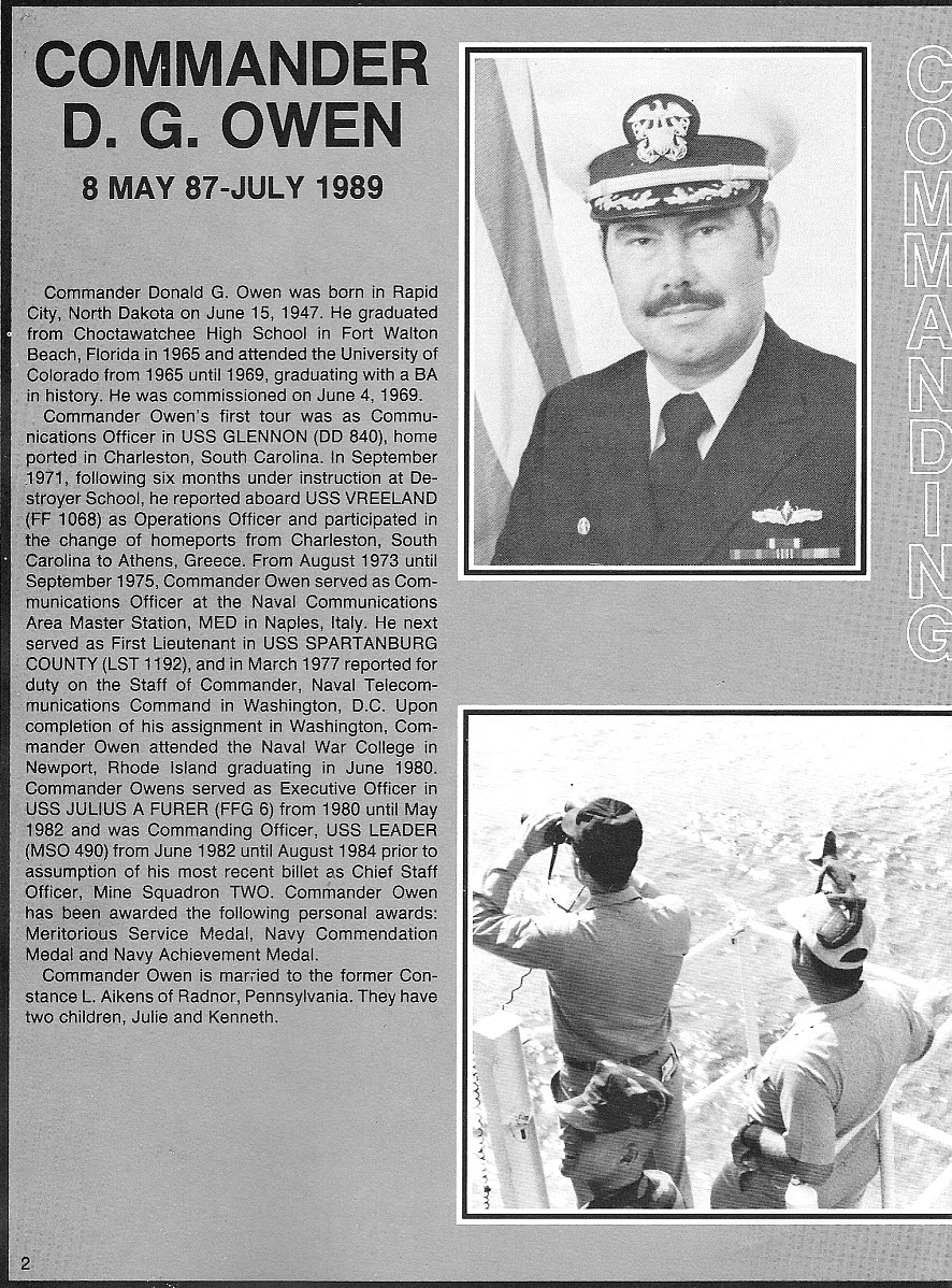 USS Barnstable County, CO's
