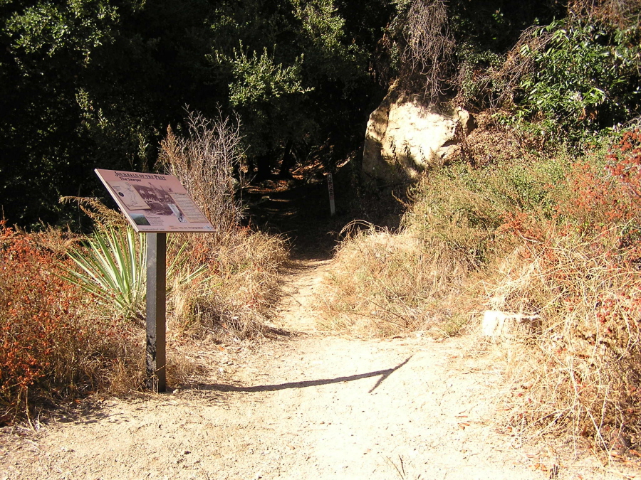 Twin Springs Trailhead - October 5, 2008